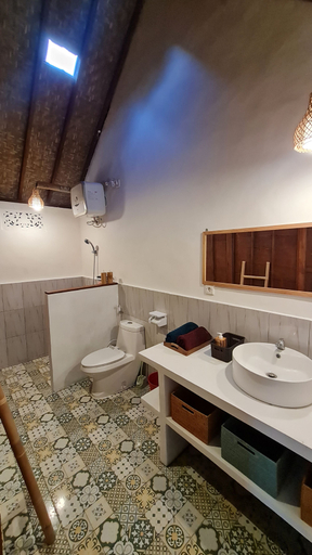 Bathroom 5, Rumah Kayu Mataraja Villa Tabanan, Tabanan