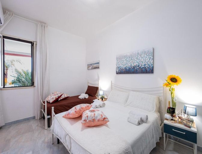 Bedroom 2, Sealight Apartment Porto Cesareo, Lecce