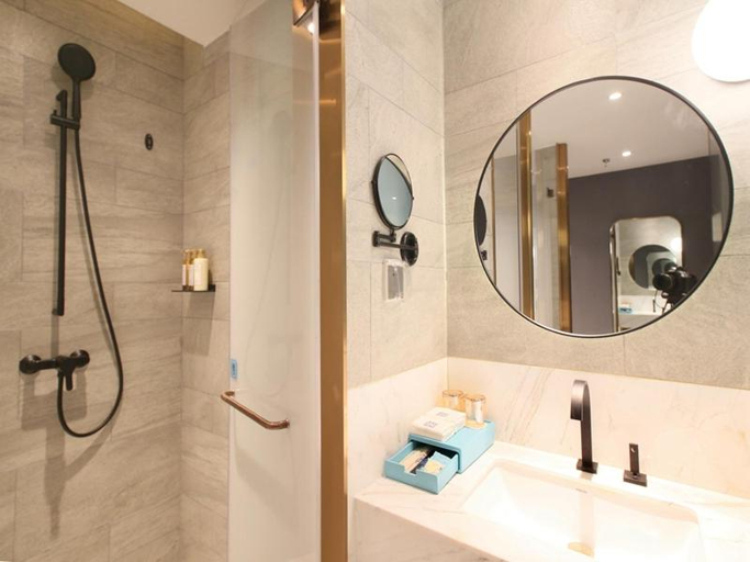 Bathroom 3, LanOu Hotel Zhangye Hexi College Ganquan Park, Zhangye