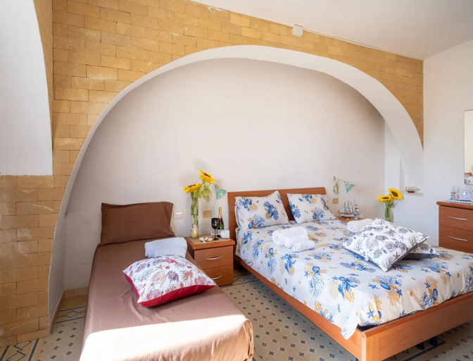 Bedroom 2, Coral Apartment In Porto Cesareo, Lecce