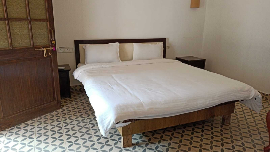 Bedroom, Cottages in Arambol close to Beach, North Goa