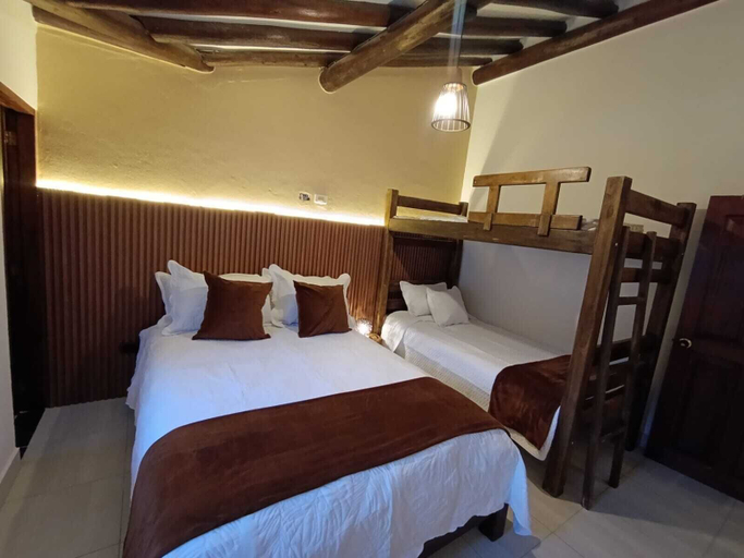Bedroom 5, Hotel La Toscana Hostel, Villa de Leyva