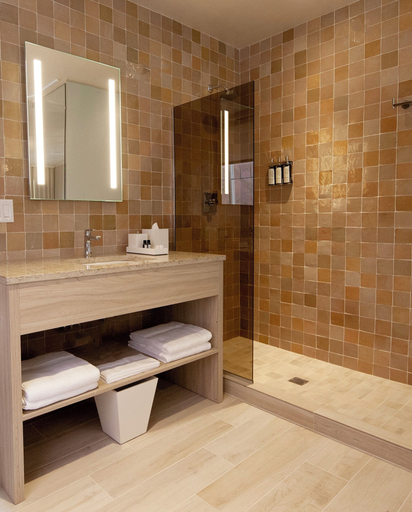 Bathroom 5, Palace Modern Hotel at the Plaza, Santa Fe