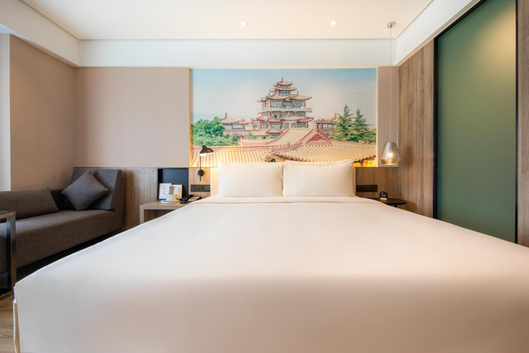 Bedroom 2, Atour Hotel Lanzhou Anning Zhonghai Plaza, Lanzhou