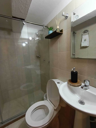 Bathroom 4, Hotel La Toscana Hostel, Villa de Leyva