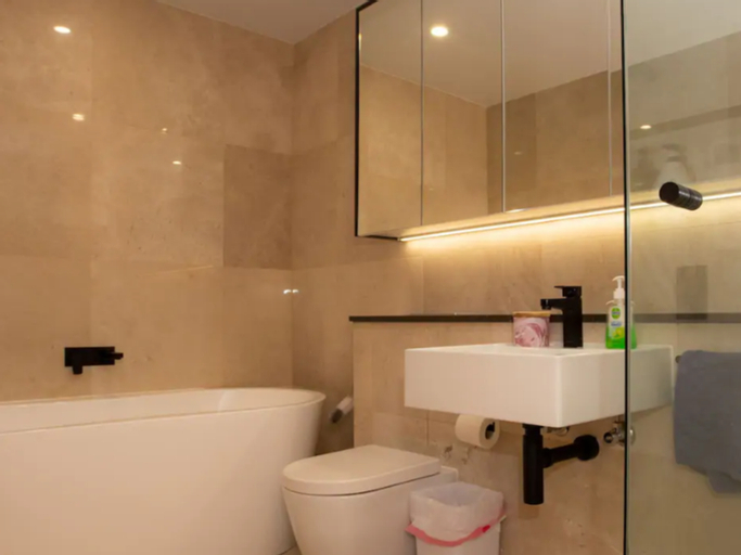 Bedroom 3, New Luxury 3 Bedroom Apartment in Pagewood, Botany Bay