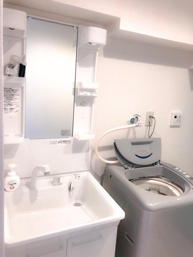 Bathroom 3, Yoyogi Apartment 2-301 by Tranova, Shibuya
