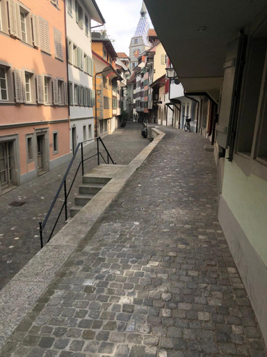 Others 4, Bedroom cum office with shared shower in Zug's Old Town, Zug
