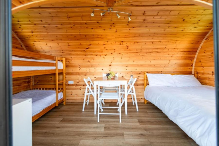 Bedroom, Camping Pods Silver Sands Holiday Park, Moray