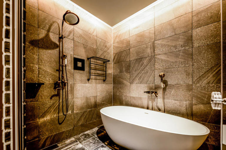 Bathroom 5, Chuncheon Hotel Bentley, Chuncheon