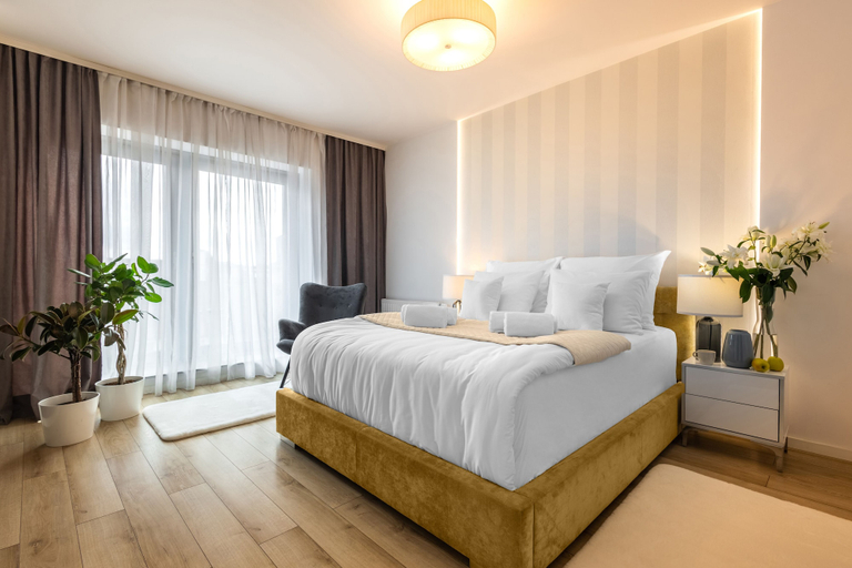 Bedroom 2, Absyntapart Krawiecka - parking w cenie, Środa Śląska