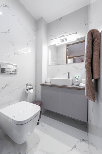 Bathroom, Koukaki Luxury Suites, Attica