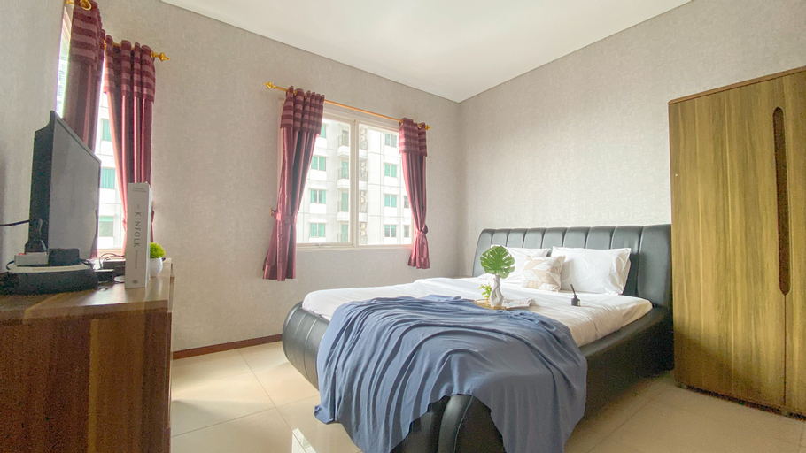 Spacious and Good 3BR at Thamrin Residence Apartment By Travelio, Central Jakarta