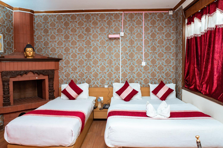 Bedroom 3, Kusum Hotel, Bagmati