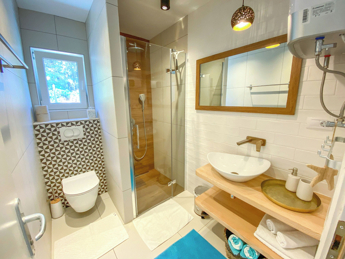 Bathroom 3, Eco Apartments Sunshine with heated pool, Lumbarda