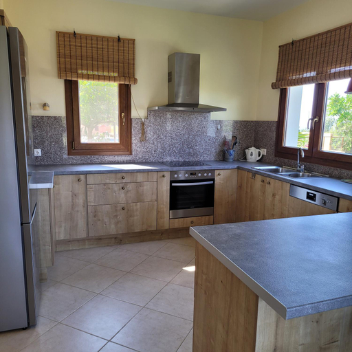 Kitchen, Villa Farangi, Crete
