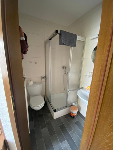 Bathroom 1, Hotel M&S garni, Donau-Ries