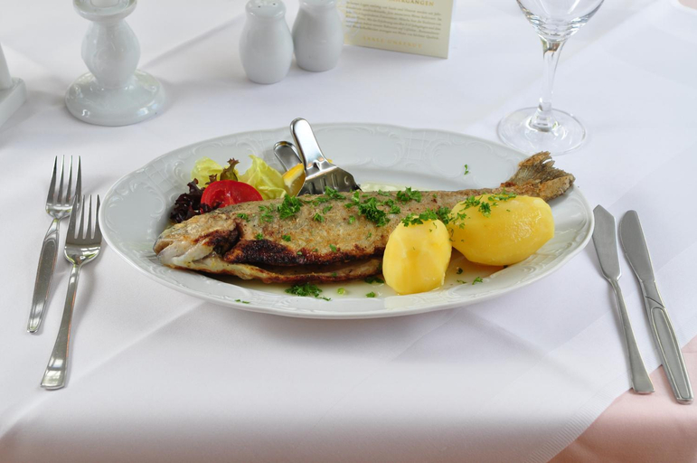 Food & Drinks 5, Ferienhotel Forelle Thale Ortsteil Treseburg, Harz