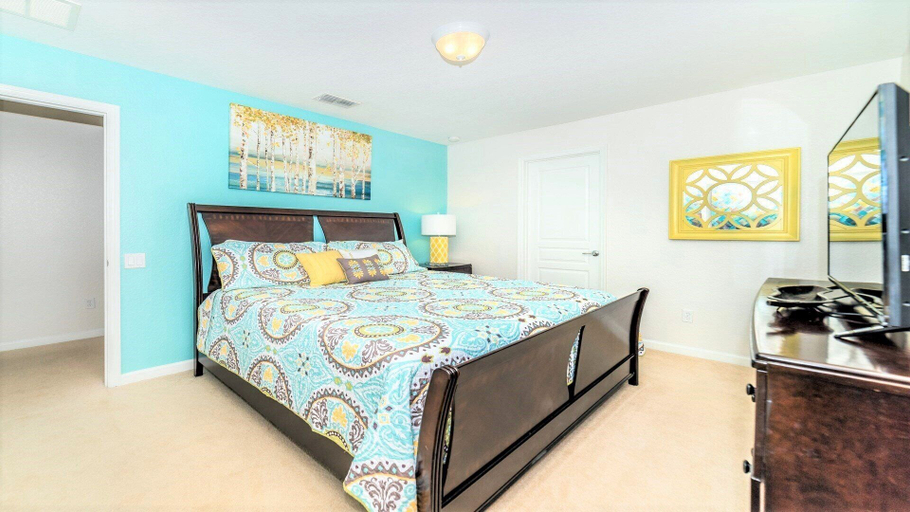 Bedroom 3, Windsor Hills Cozy Home Pool/spa 2 Mile to Disney, Osceola