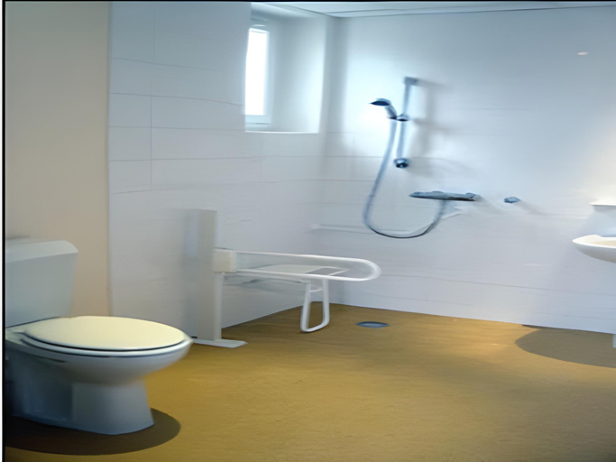 Bathroom 3, Hotel Bellevue, Puy-de-Dôme
