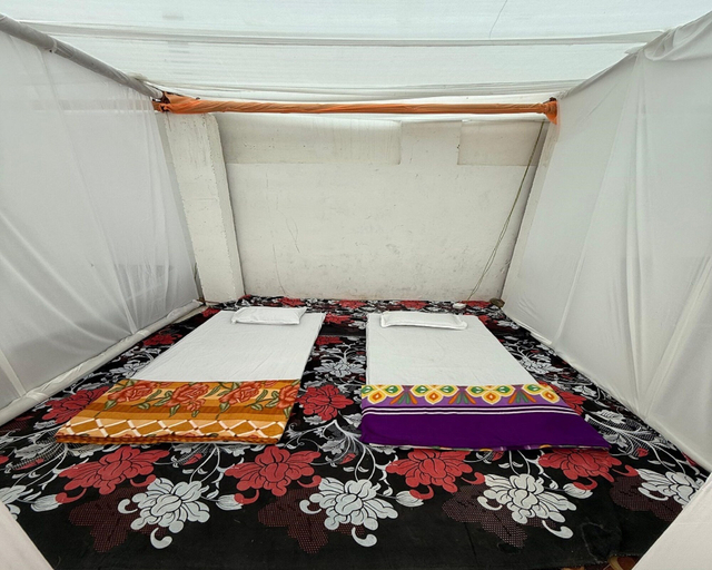 Bedroom 2, Arail Tent City Kumbh Cottage, Allahabad