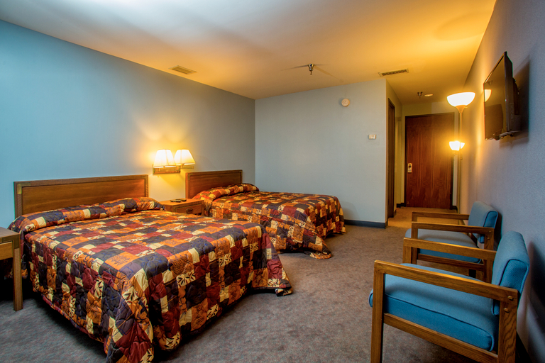 Bedroom, Lafayette Motel, Marshall