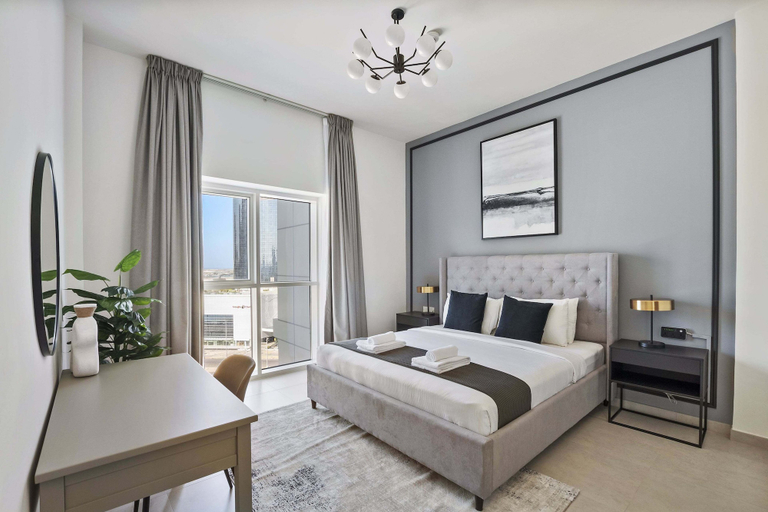 Bedroom 4, Silkhaus Marina Rise Towers, Abu Dhabi City