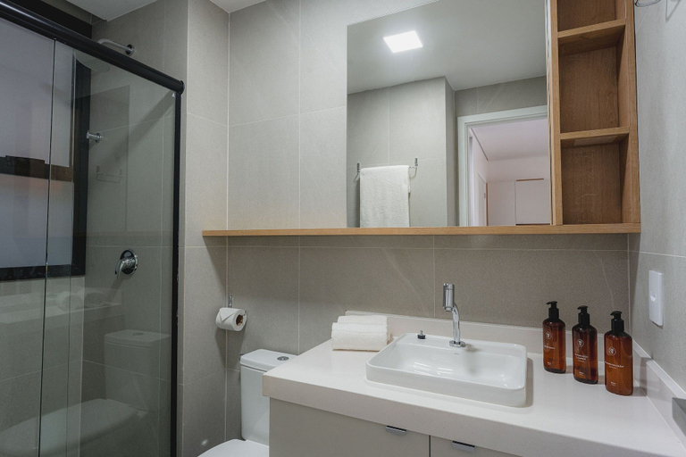 Bathroom 4, Cais Eco Residência Muro Alto by Sintta, Ipojuca