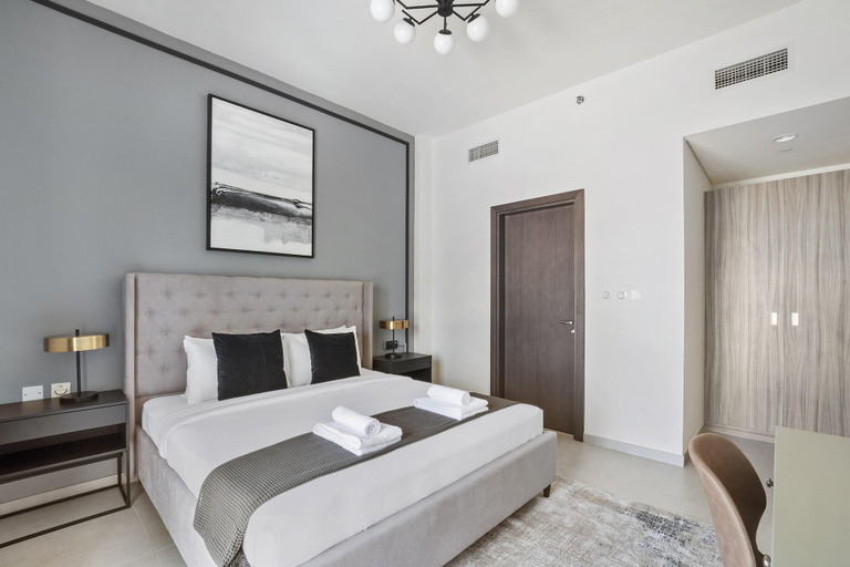 Bedroom 3, Silkhaus Marina Rise Towers, Abu Dhabi City
