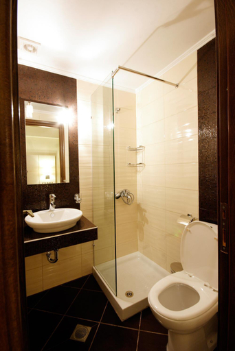 Bathroom 2, Theros Hotel, Crete