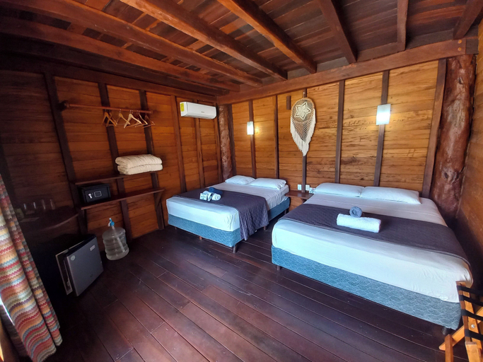 Bedroom 3, Cabañas Palmeras de Mahahual, Othón P. Blanco