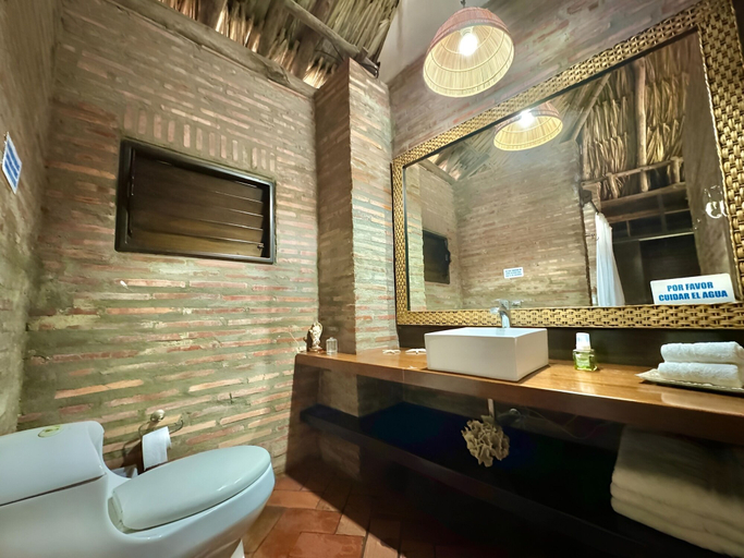 Bathroom, Mahanaim Beach House 20 min from CTG, Cartagena de Indias