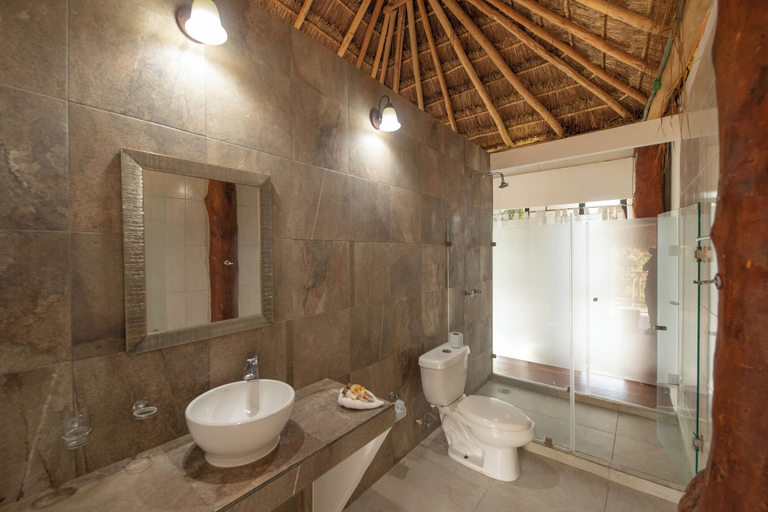 Bathroom 4, Kabañas & Beach Club Ojo de Agua, Benito Juárez