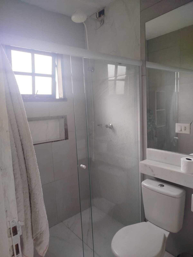 Bathroom 3, Pousada Aconchego das Flores, Campo Limpo Paulista