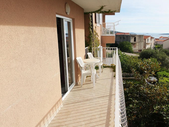 Balcony/terrace 3, Apartments Silvija, Primošten
