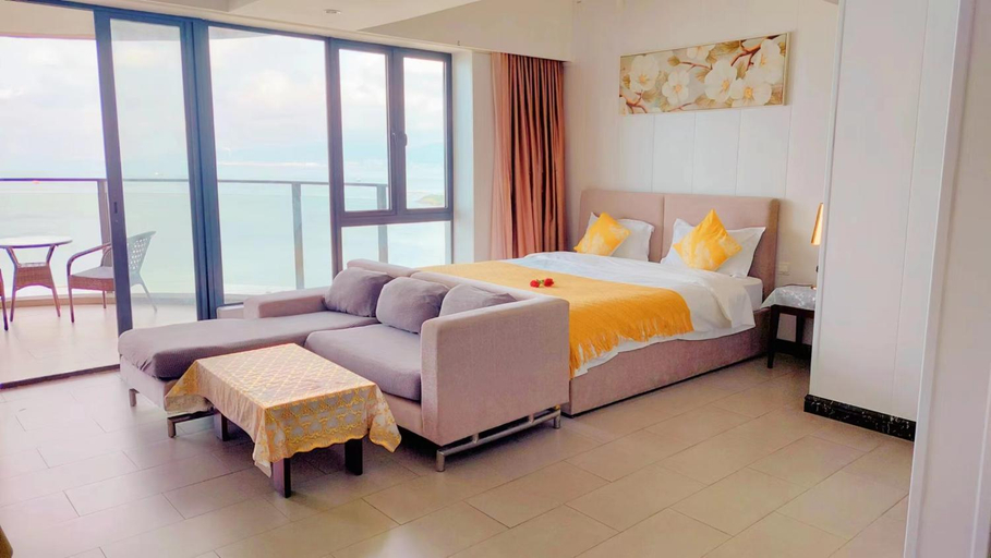 Bedroom 2, Huizhou Huidong Xunliao Bay Jinming Sea View Apartment, Huizhou