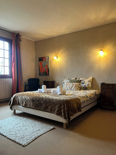 Bedroom 4, La Chaumiere De L'Eau Sauvage, Allier