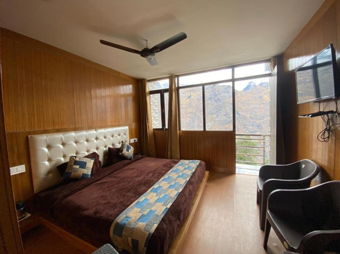 Bedroom 3, Sleeping Beauty Hotel Moutain view property, Chamoli
