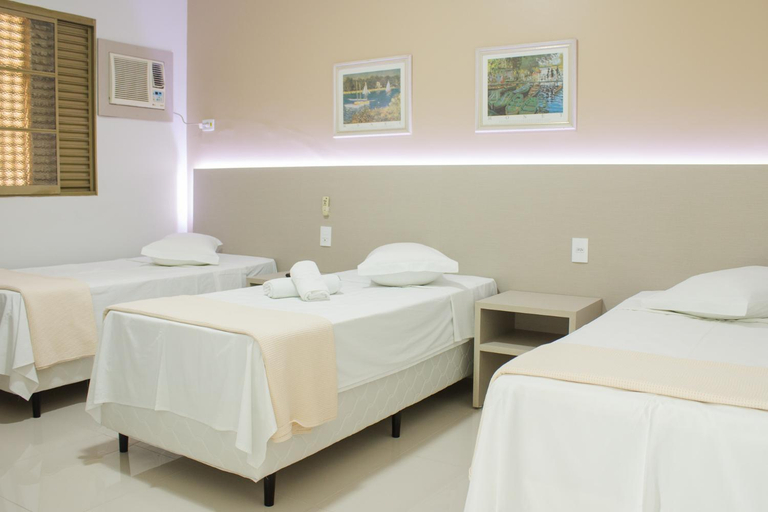 Bedroom 3, Hotel Municipal, Jabuticabal