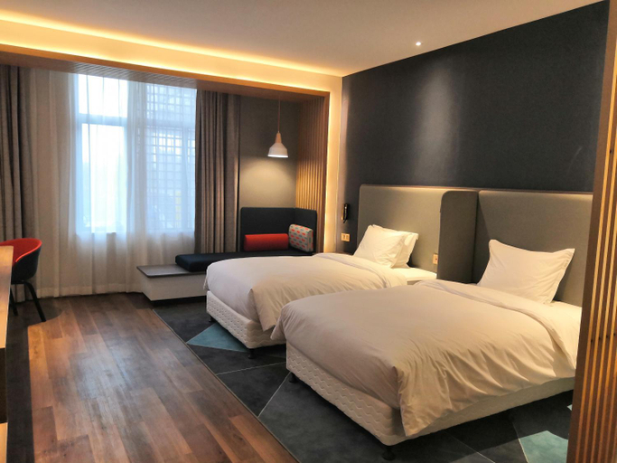 Bedroom 3, Holiday Inn Express Pinghu Economic Development Zo By IHG, Jiaxing