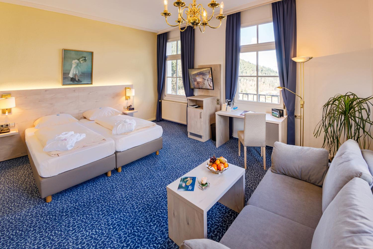 Bedroom 2, Hotel Schloss Hornberg, Ortenaukreis
