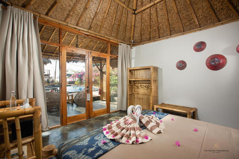 Bedroom 5, Bambu Cottages, Lombok