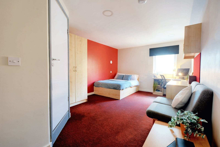 Bedroom 2, For Students Only Nottingham Two, Nottingham