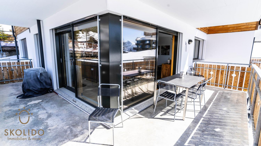 Balcony/terrace 5, Haus Golmenegg, Riederalp, Raron
