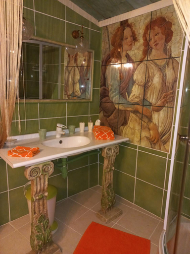 Bathroom 2, Location meuble de tourisme La Rose des Fables, Aisne