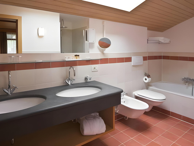 Bathroom 2, Hotel Monte Sella, Bolzano
