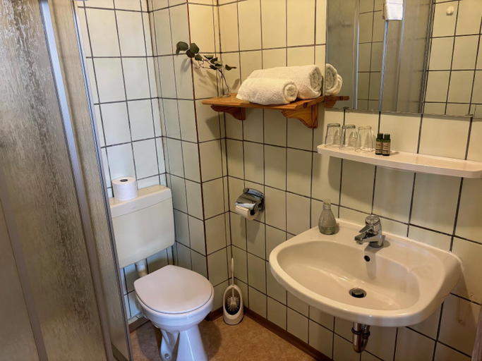 Bathroom 2, Goldener Loewe, Wunsiedel im Fichtelgebirge