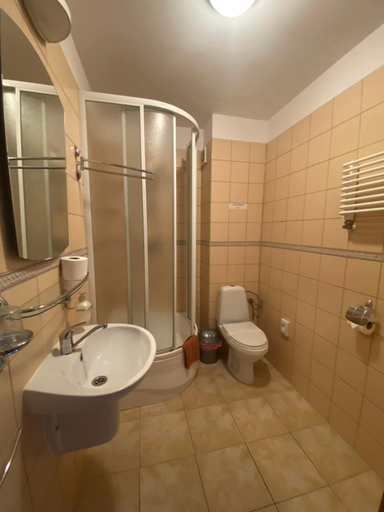 Bathroom 5, Osrodek Wrzosowa Gora - pokoje, Pisz