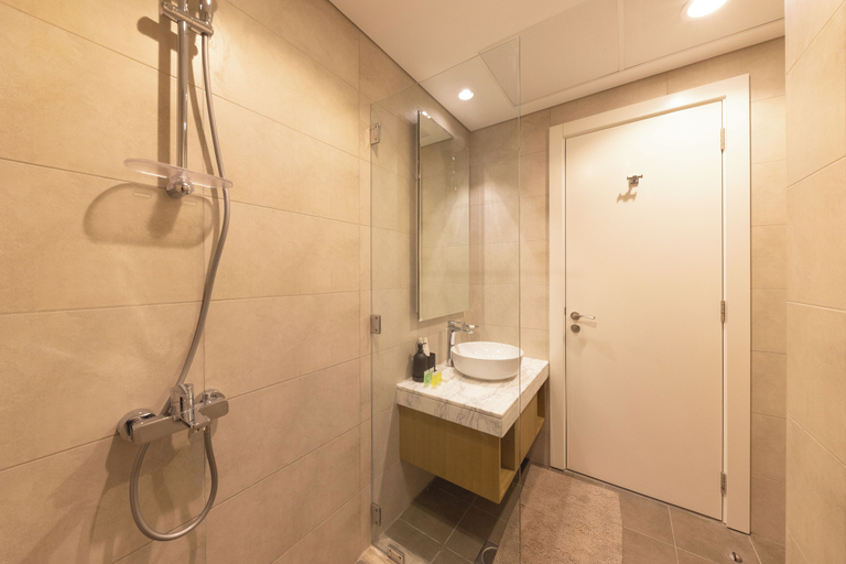 Bathroom 4, Cozy 2BR in Business Bay Aykon Tower, Dubai