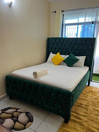 Bedroom 1, Lux Suites Lakeview Studios Bamburi, Nyali